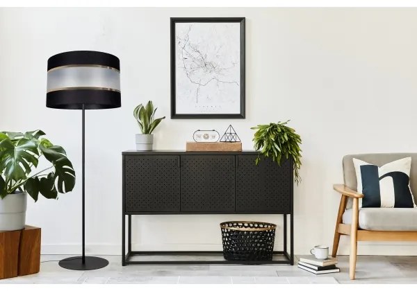 Lampadar CORAL 1xE27/60W/230V negru