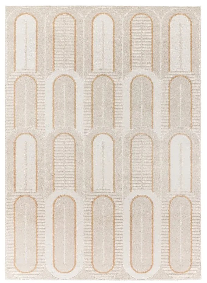 Covor crem 200x290 cm Flora – Universal
