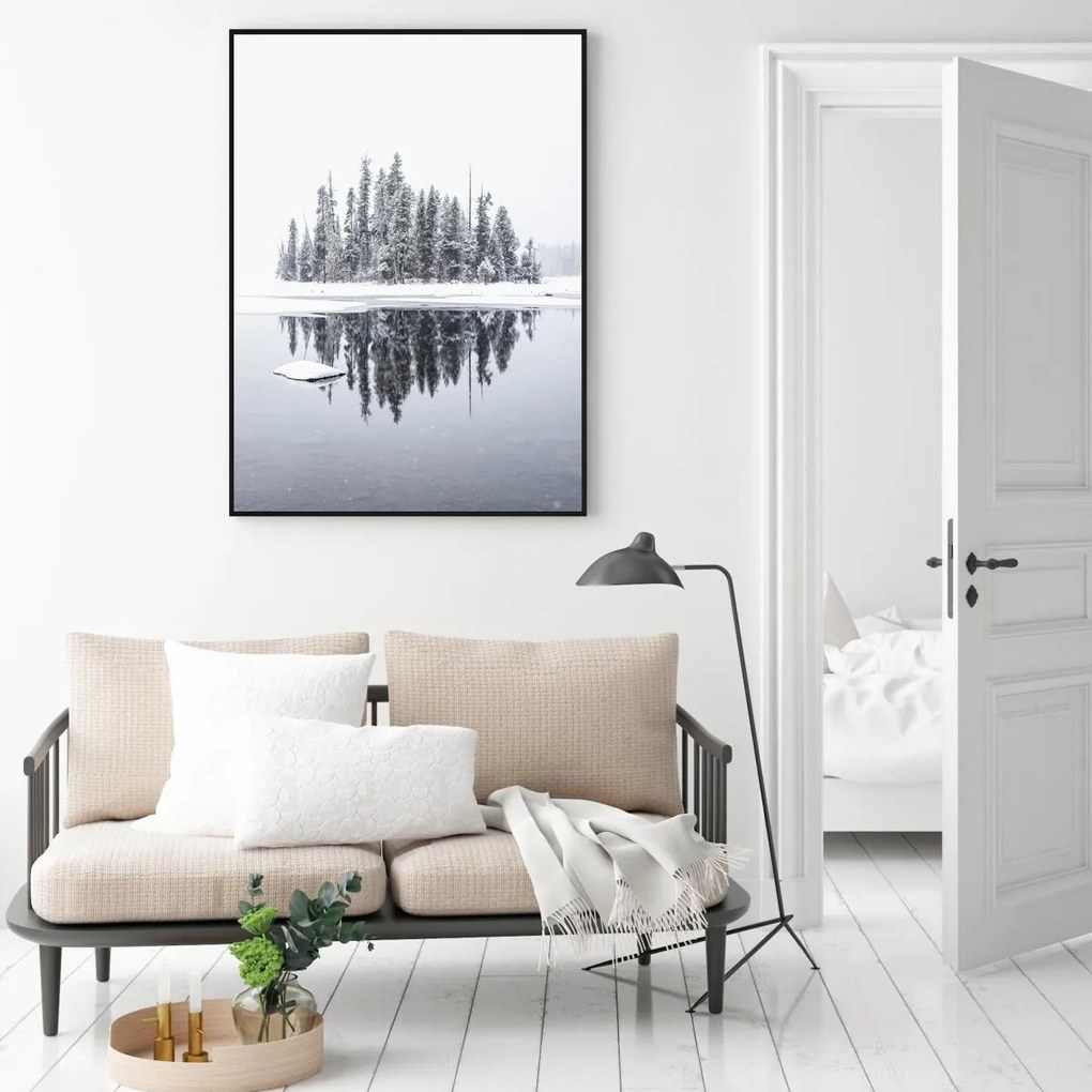 Poster - Insula înzăpezită (A4)