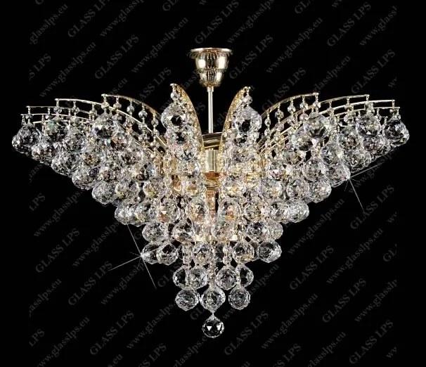 Plafoniera cristal Bohemia diametru 72cm, L17 555/11/4