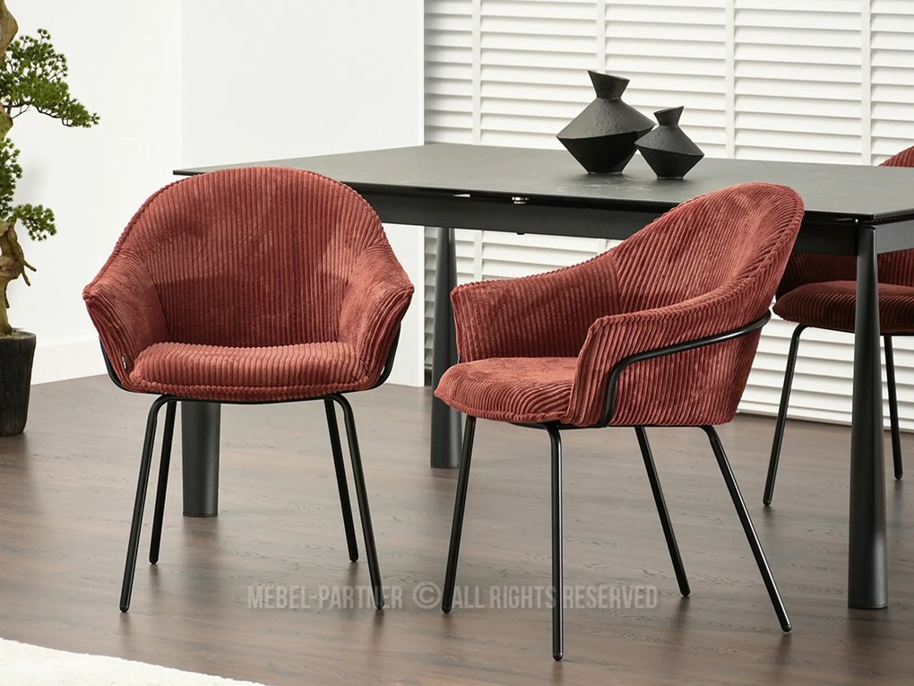 Scaun Val (cupru + negru). 1111299