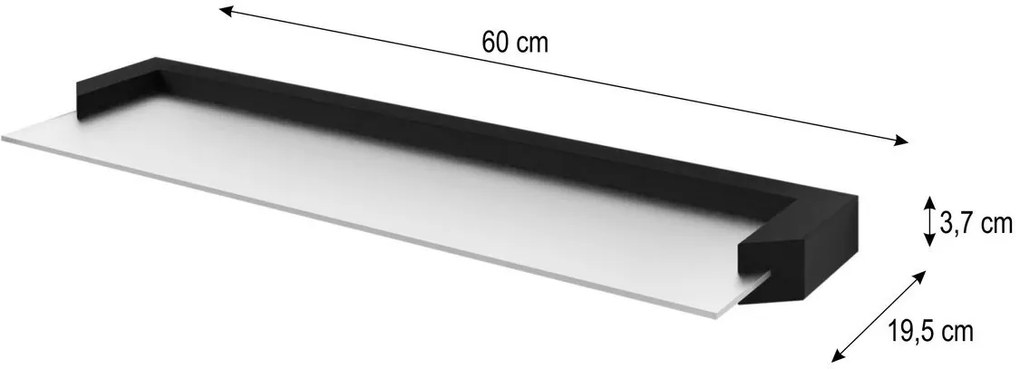 Raft Aurella (Negru). 1124873