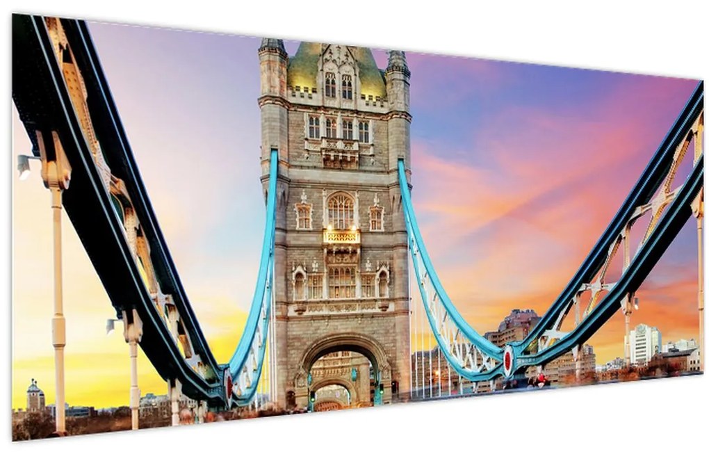Tablou - Tower Bridge (120x50 cm)