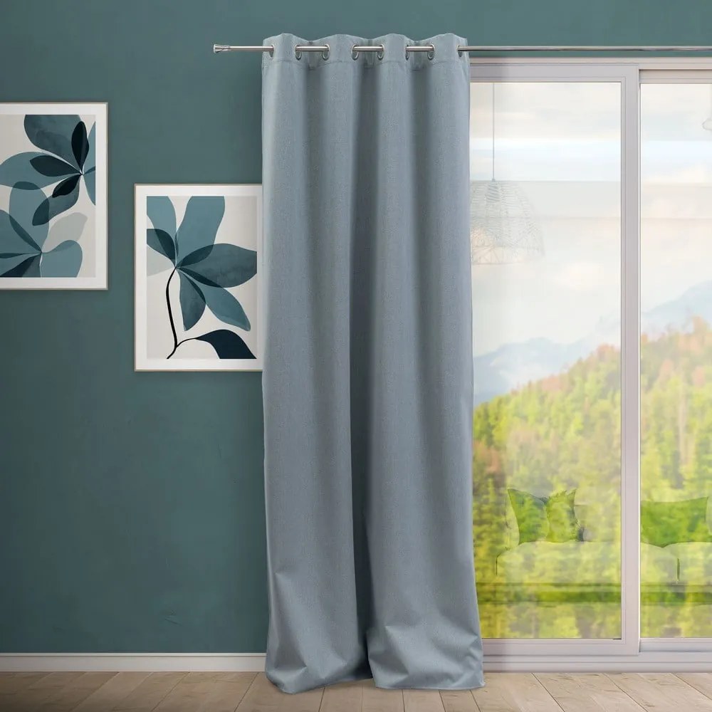 Draperie verde prăfuit 135x260 cm Quality – Casa Selección
