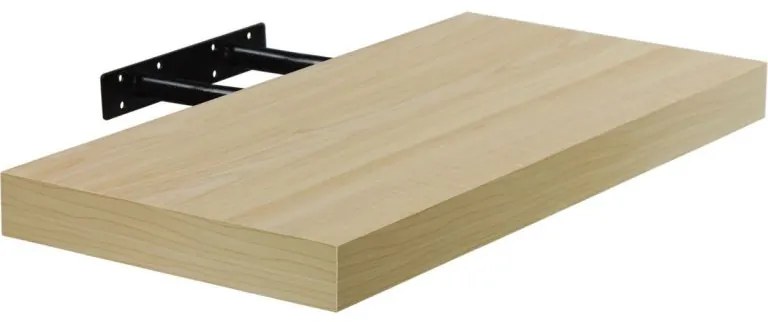Raft de perete STILISTA Volato - culoarea lemnului deschis 70 cm