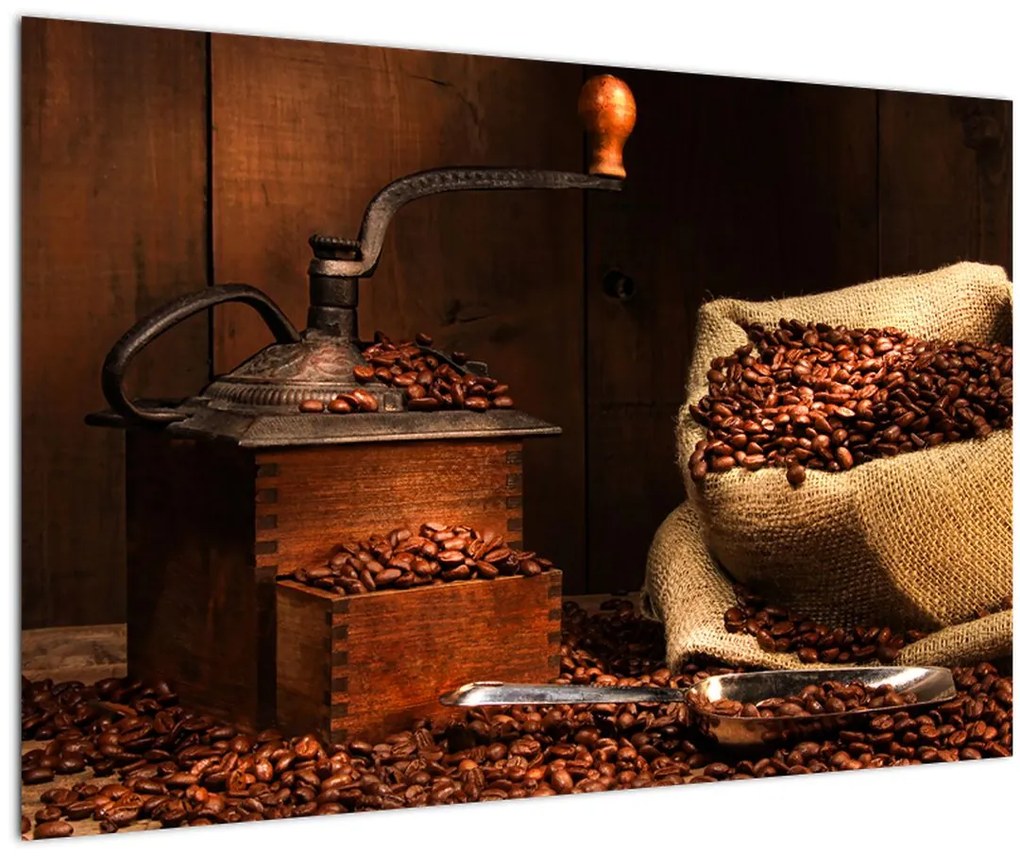Tablou cu cafea (90x60 cm)