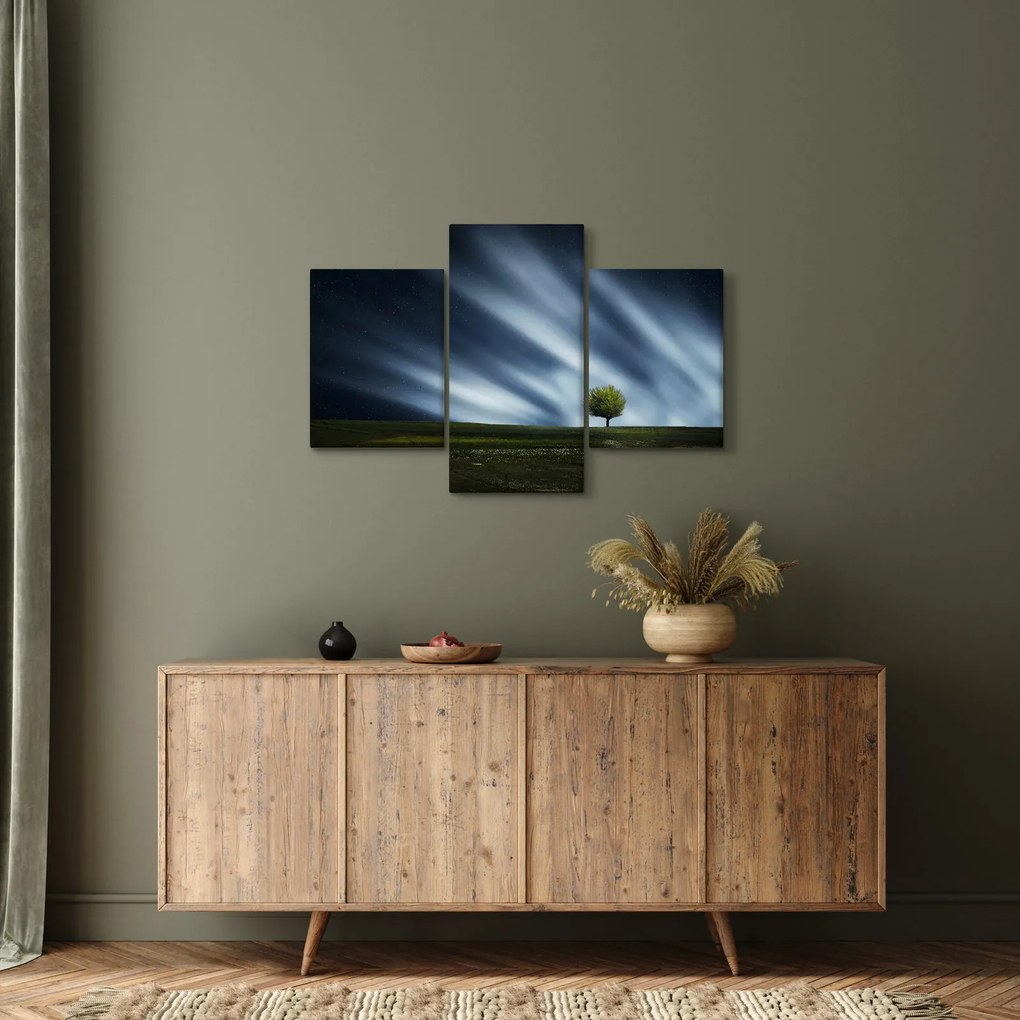 Tablou -Aurora boreală (90x60 cm)