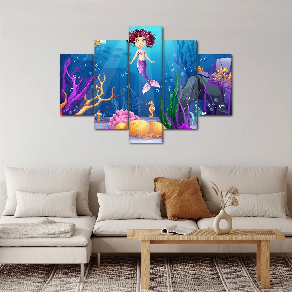 Tablou - Sirenă (150x105 cm)
