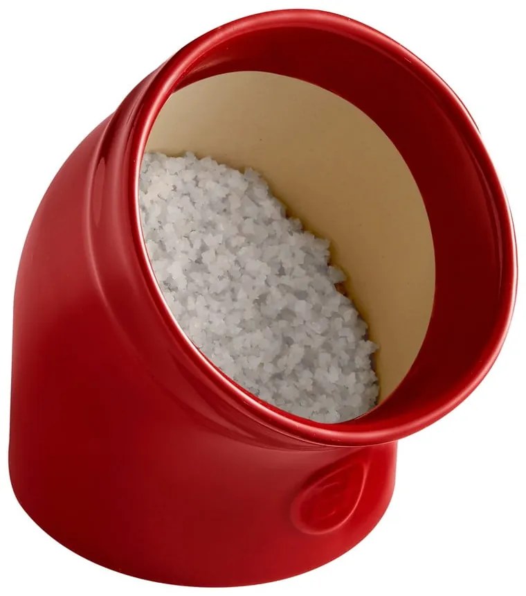 Solniță din ceramică Emile Henry, roșu