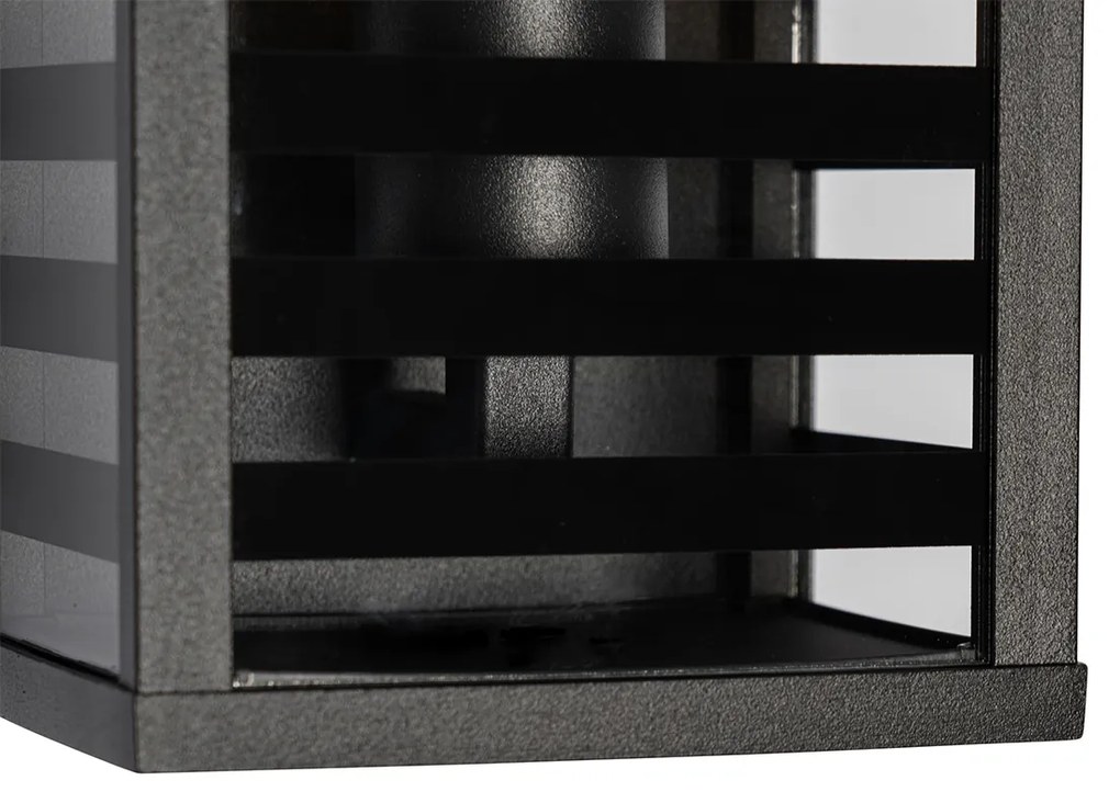 Lampa de perete exterioara moderna neagra 26 cm IP44 - Reims