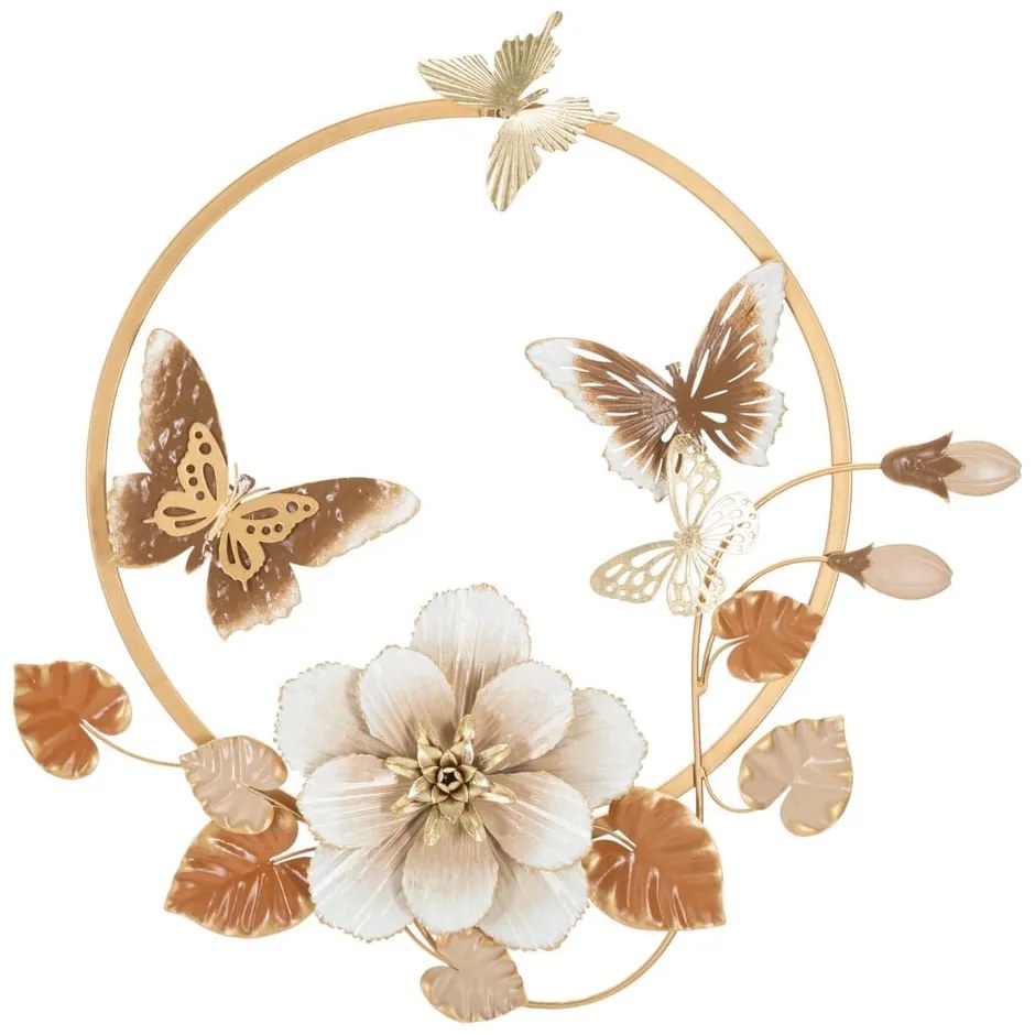 Decorațiune de perete din metal 58x63,5 cm Rouns – Mauro Ferretti