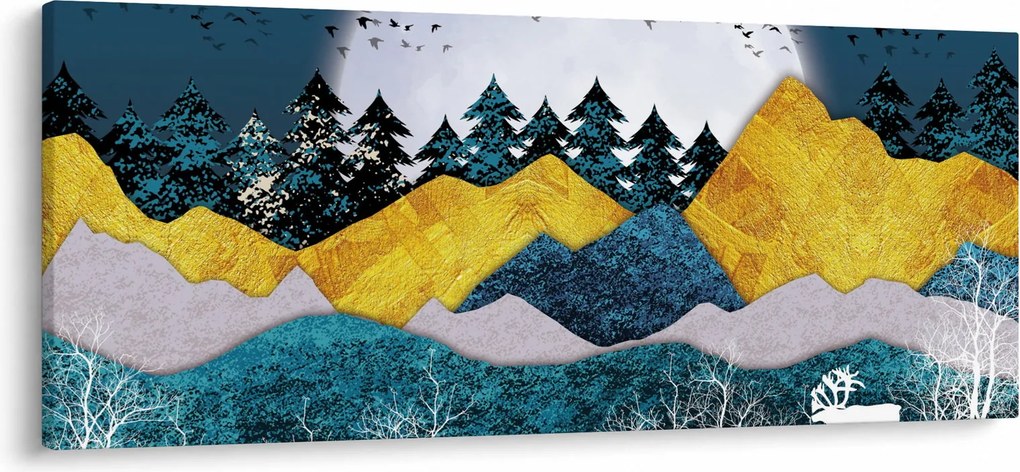 Tablou - Peisaj polar (120x50 cm)