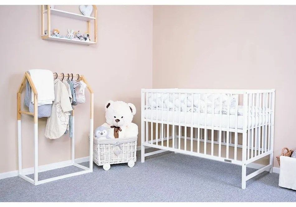 Pătuț New Baby Basic, alb