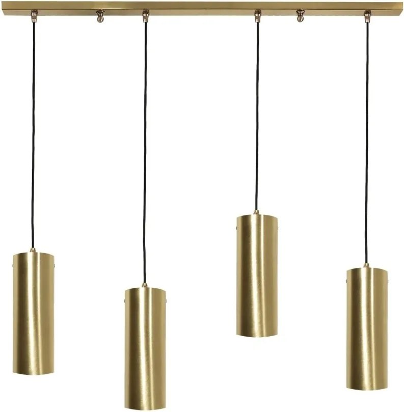 Lustra cu 4 pendule din alama personalizabila Venere