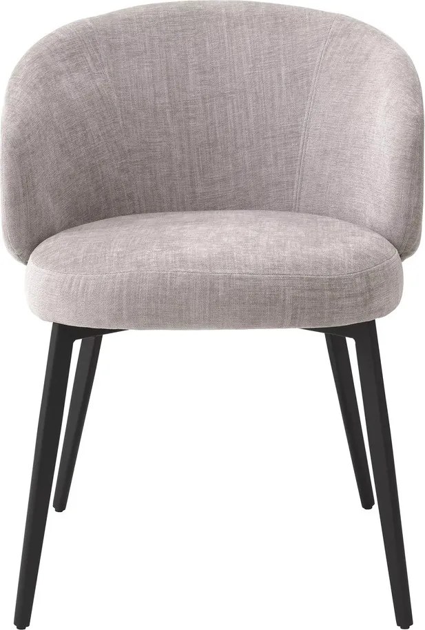 Set de 2 scaune cu brate design LUX Lloyd, sisley gri 115993 HZ