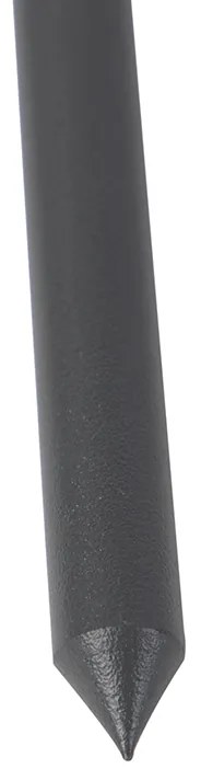 Spot Spike antracit reglabil IP44 - Solo