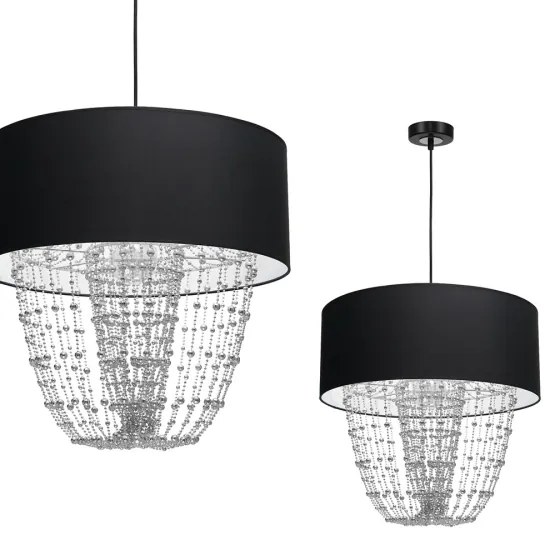 Lustră pe cablu ALMERIA 1xE27/60W/230V