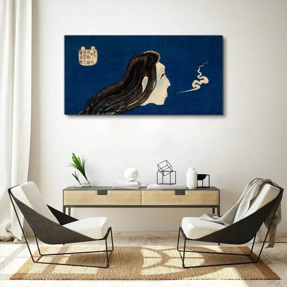 Tablou canvas Femeia fantomă