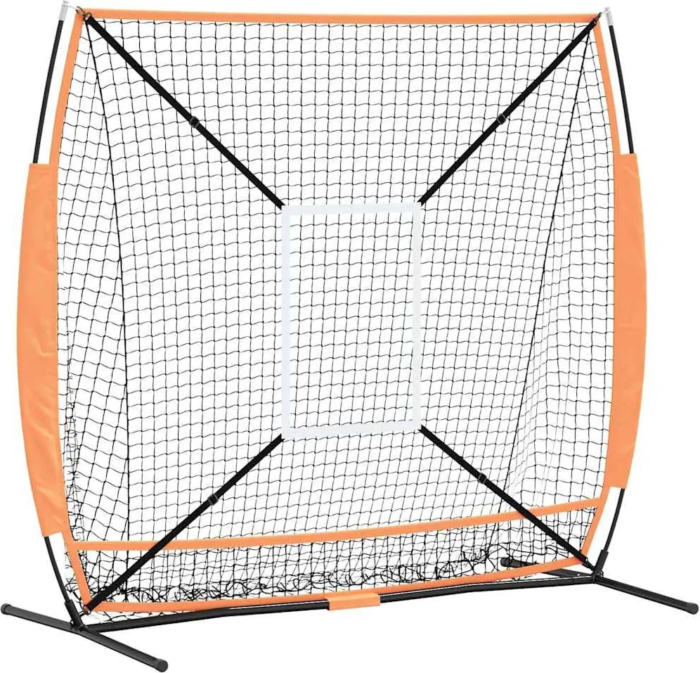 vidaXL Plasă pentru antrenament de baseball 180 x 89,5 x 152,5 cm