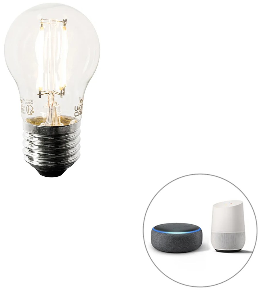 Lampă LED Smart E27 reglabilă în Kelvin P45 4,5W 470 lm 1800-4000K