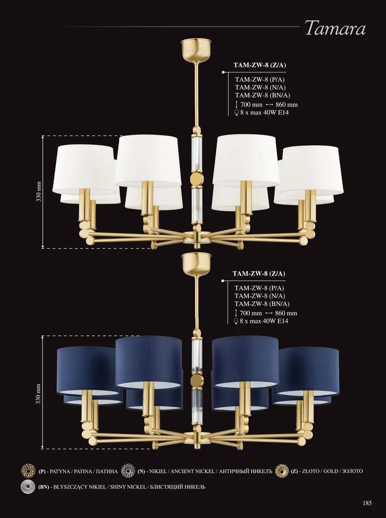 Lustra, Pendul elegant realizat manual TAMARA