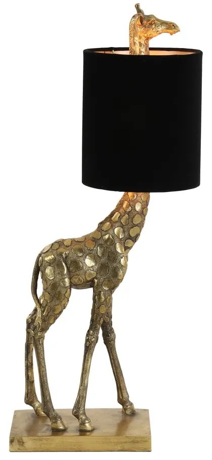 Veioză neagră/în culoarea bronz (înălțime 61 cm) Giraffe – Light &amp; Living