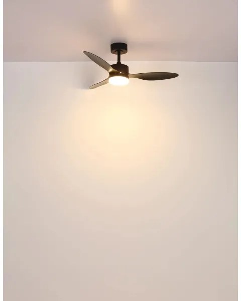 Ventilator LED dimabil de tavan Globo 03606 MODESTO LED/20W/230V + telecomandă