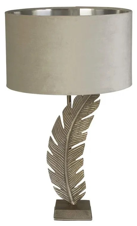 Veioza/Lampa de masa design lux elegant Belle argintiu/gri