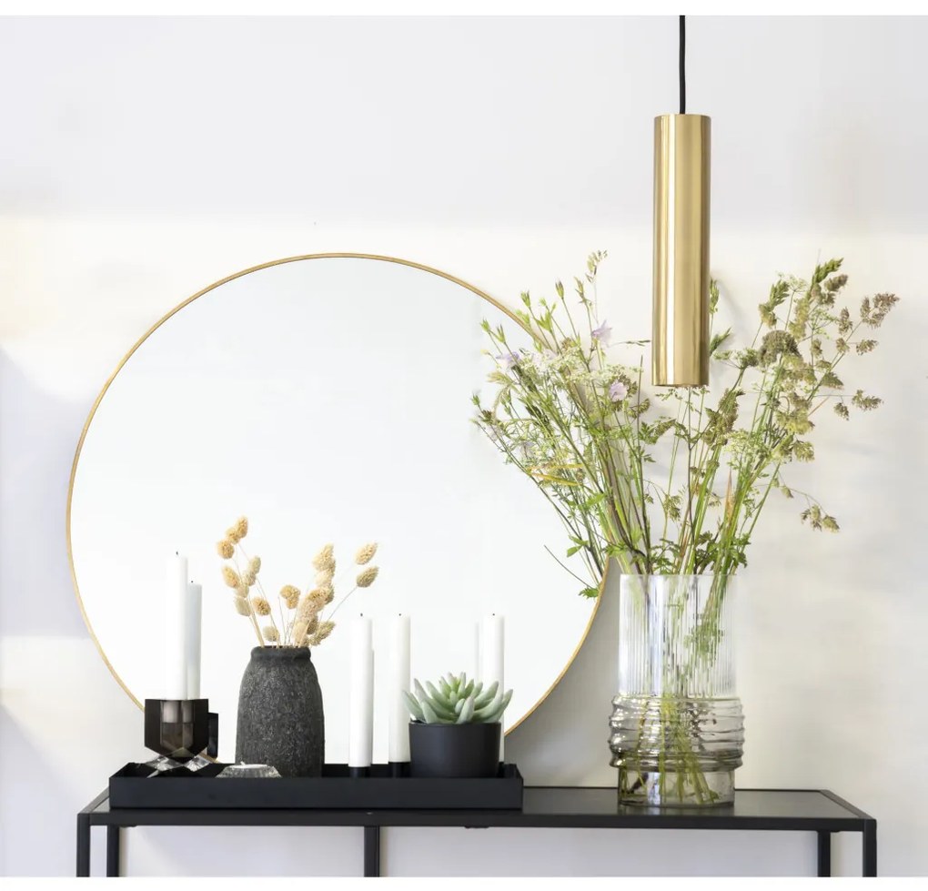 Lampă suspendată Paris, cupru, cablu textil 120 cm