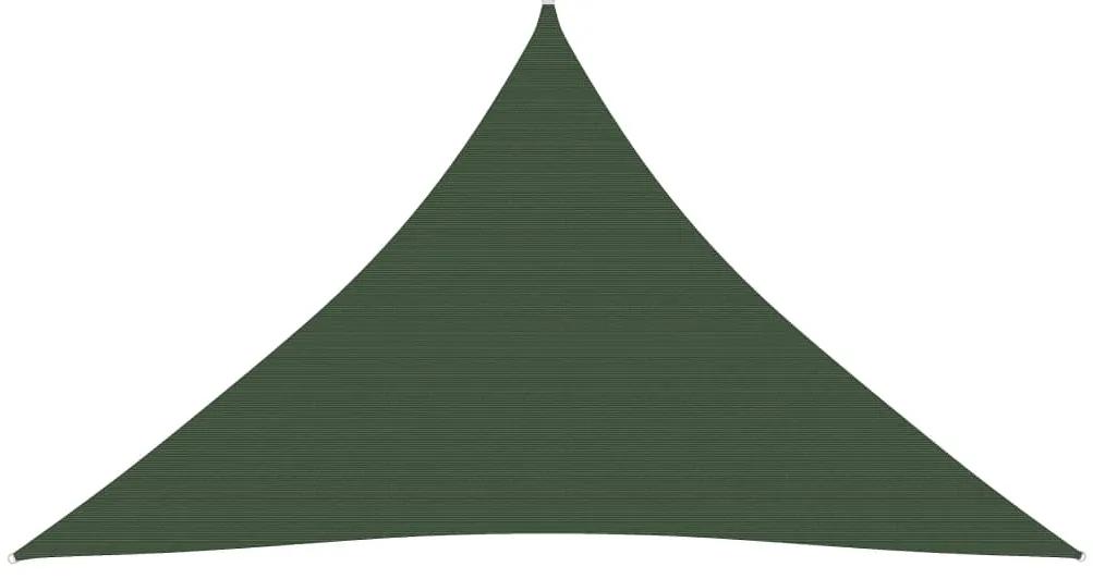 Panza parasolar, verde inchis, 5x5x6 m, 160 g m  ², HDPE