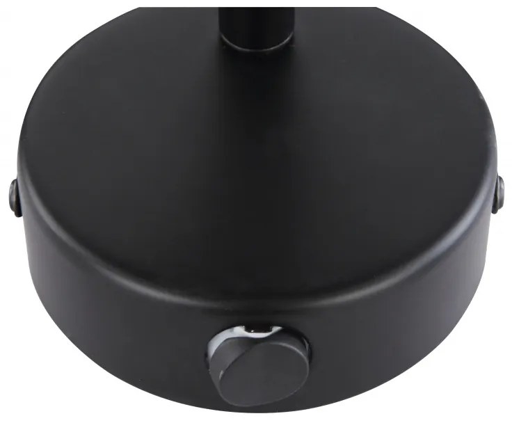 Aplica de perete metal negru/auriu BELLONA