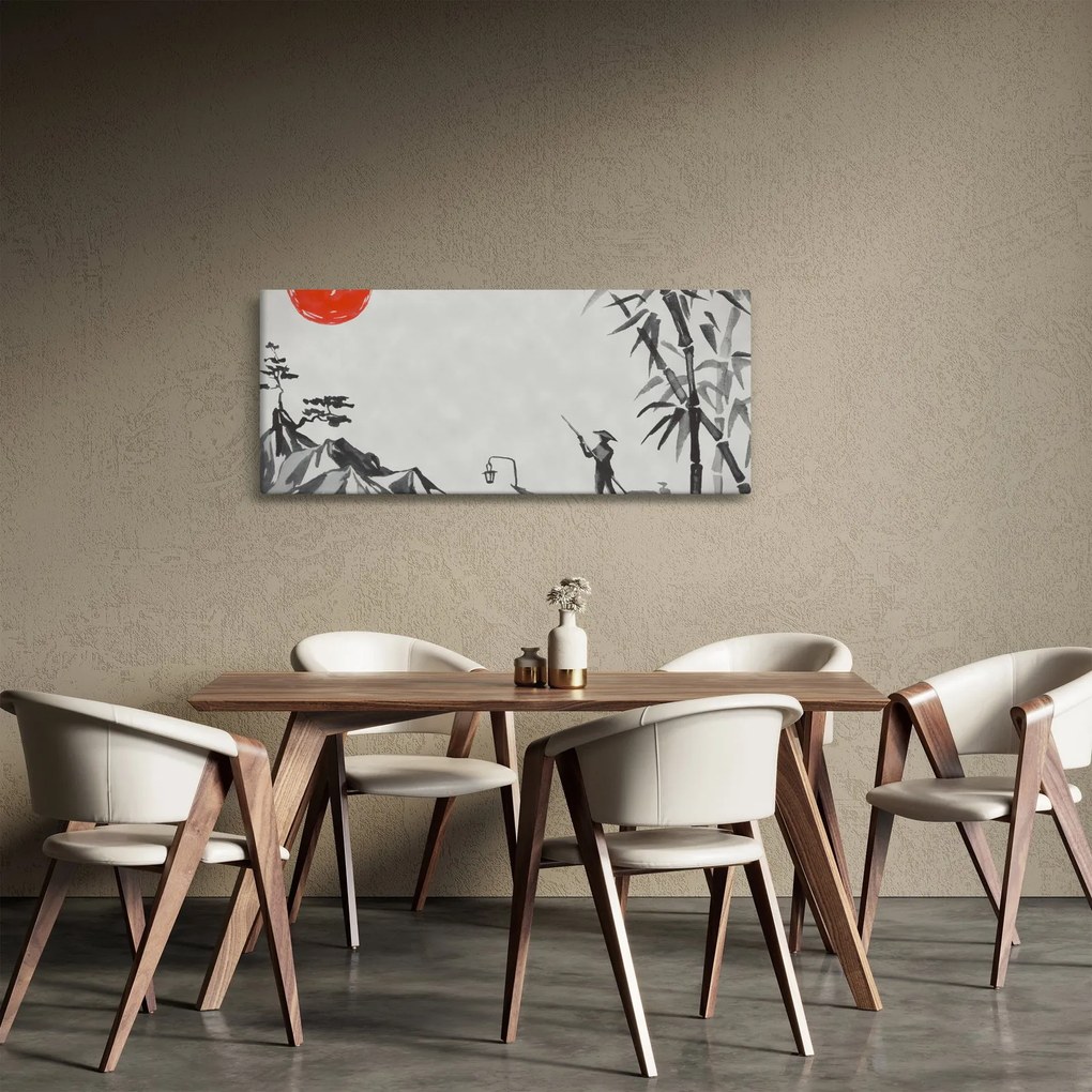 Tablou - Munții Fuji (120x50 cm)