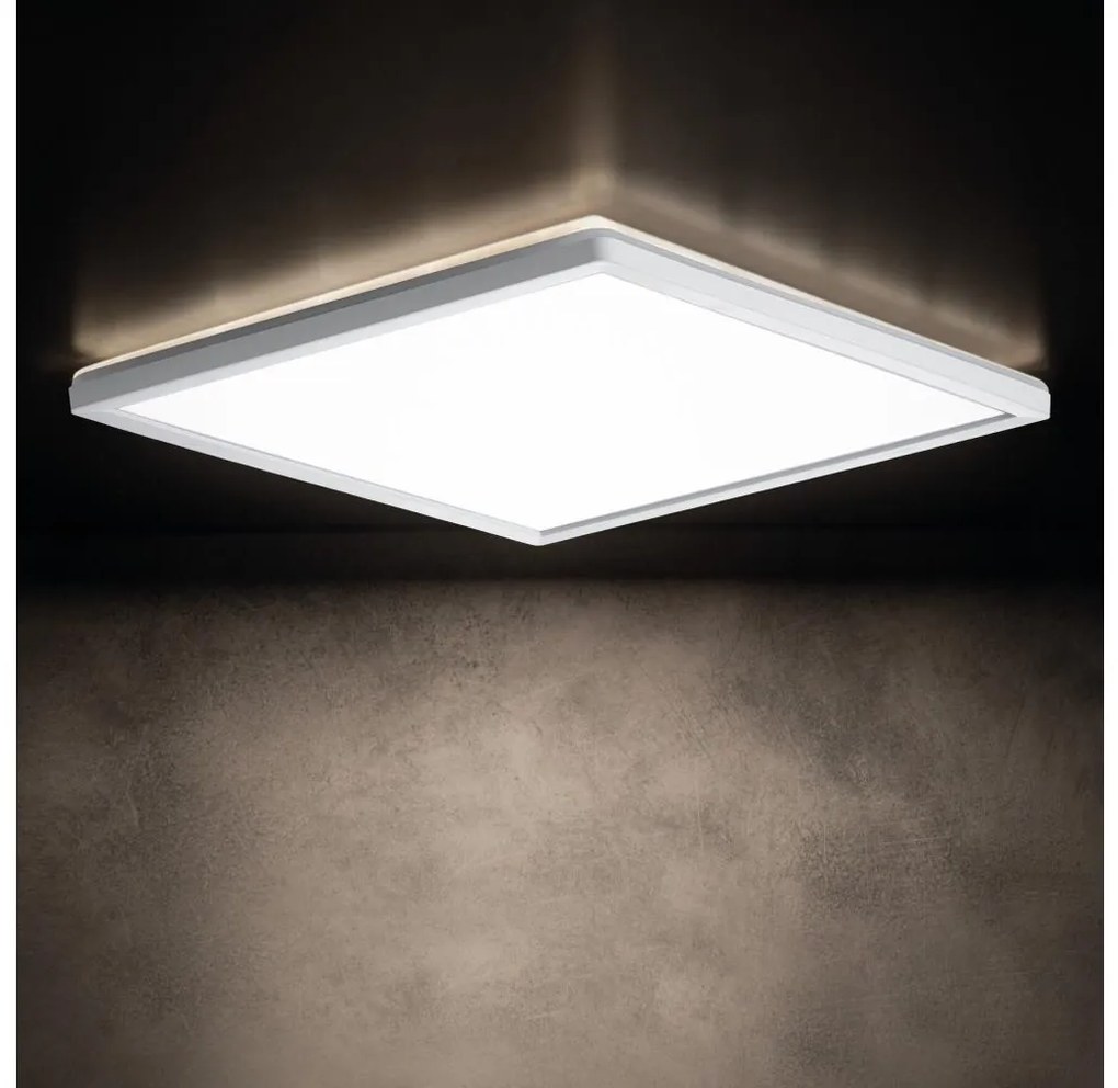 Kanlux 31534 - Plafonieră LED AZPO, 22W, 230V, 42x42 cm, IP54, albă