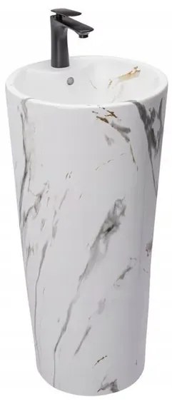 Lavoar freestanding Rea Blanka stil marmura