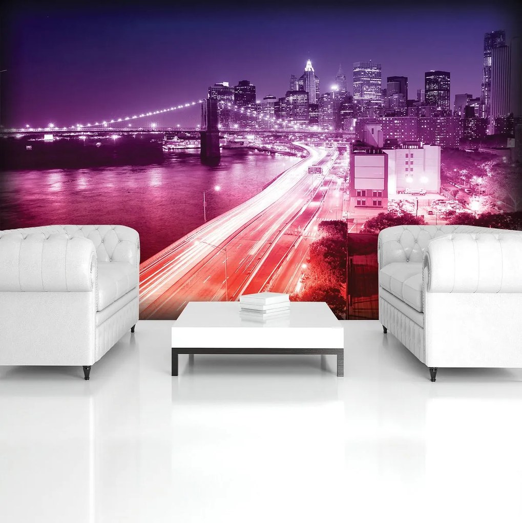 Fototapet - New York Brooklyn Bridge City (152,5x104 cm)