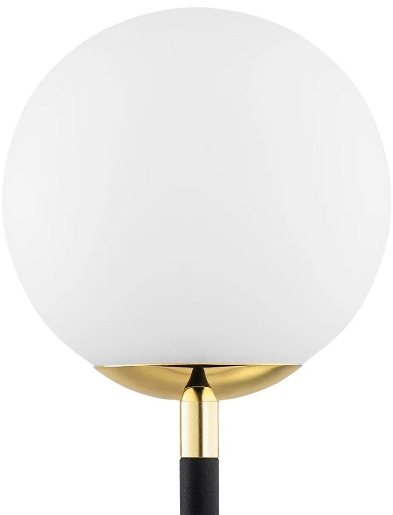 Veioza, lampa de masa design modern FERRONE negru