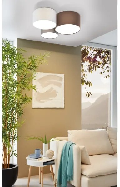 Eglo 97479 - Plafonieră PASTORE 3xE27/60W/230V