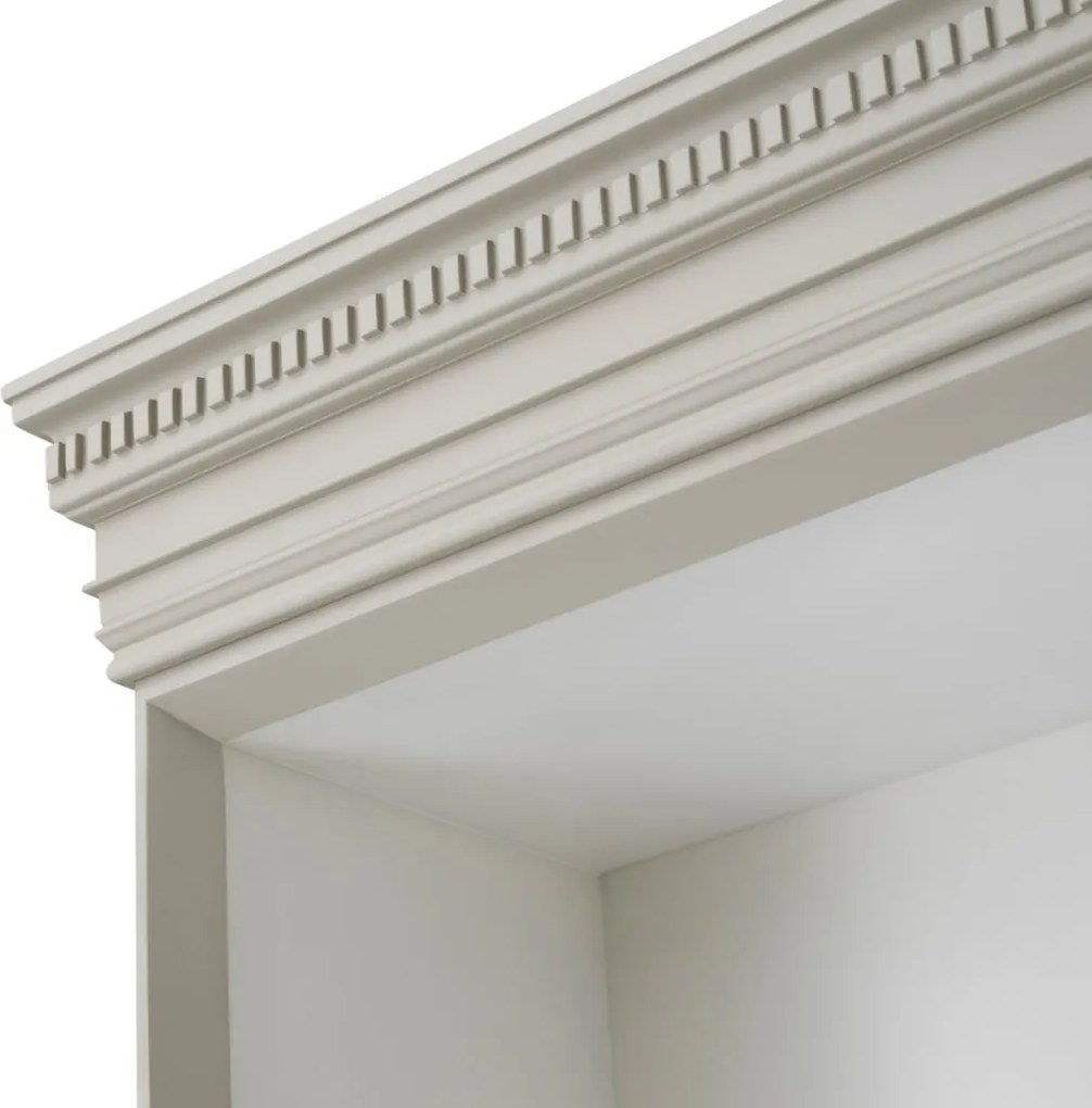 Dulap cu rafturi LUX lemn de mahon sand Evanthe