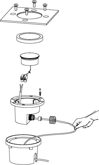Corp de iluminat LED pentru căi de acces Eglo 93481 LAMEDO LED/2,5W/230V IP67
