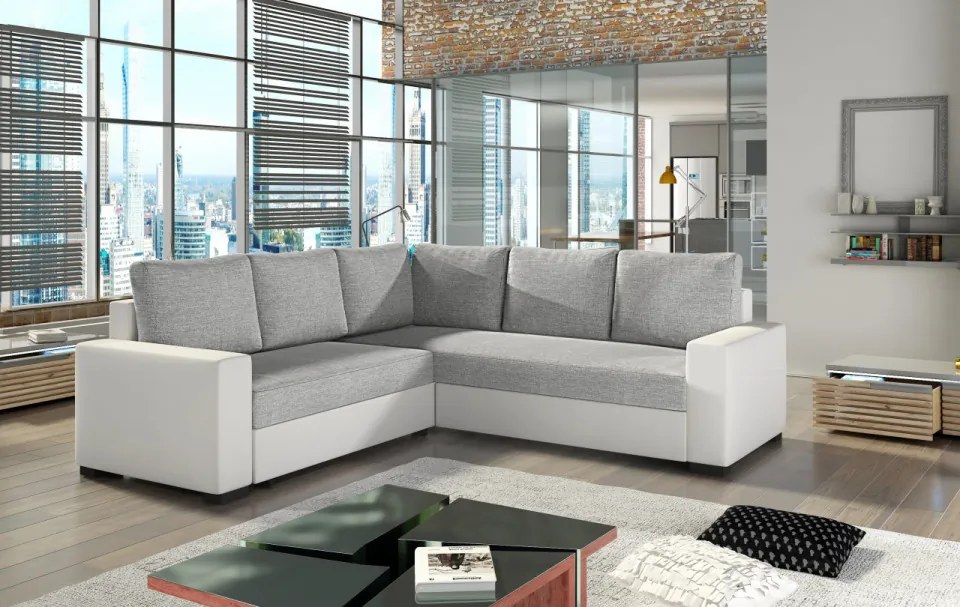 Coltar extensibil cu spatiu pentru depozitare, 240x240x90 cm, Canis 1, Eltap
