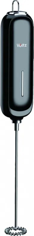 Mini mixer pentru frappe si lapte Oliver Voltz OV51163G, 0,5 W, Сuport, 2 baterii AA, Negru