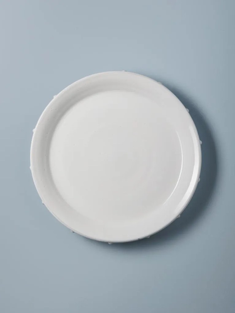 Farfurie alba din ceramica, D34.5cm Dante