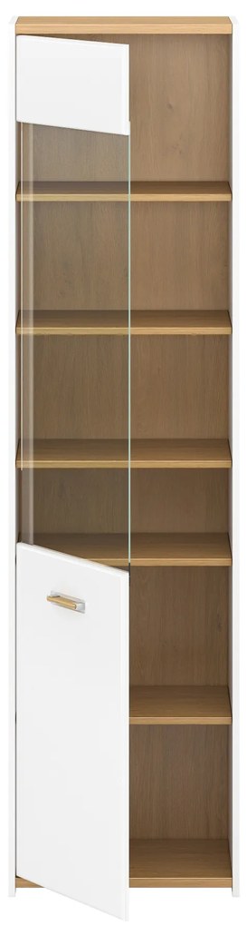 Vitrină Andre 1W (alb mat). 1052703