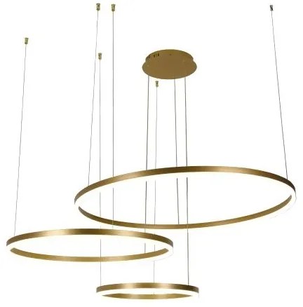 Lustră LED dimabilă pe cablu LED/125W/230V 3000-6500K + telecomandă