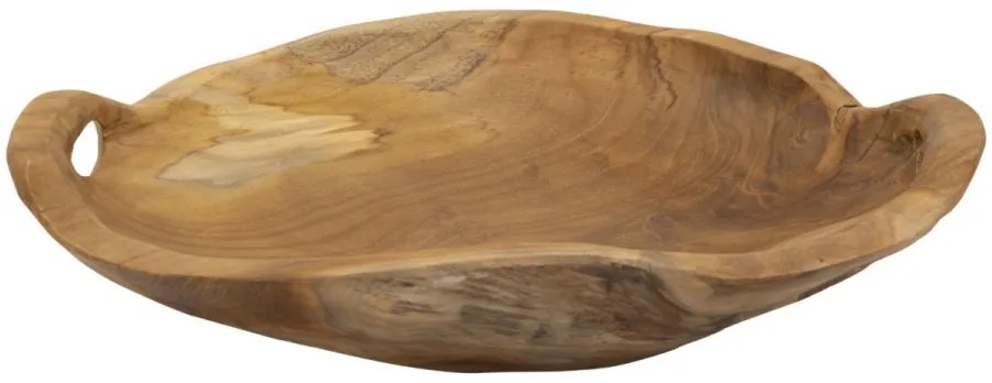 Tava pentru accesorii din lem de teak, 42x36x7 cm, Wahan, Mauro Ferretti