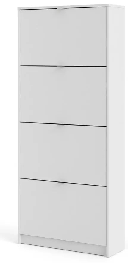 Pantofar alb cu deschidere înclinată Shoes – Tvilum