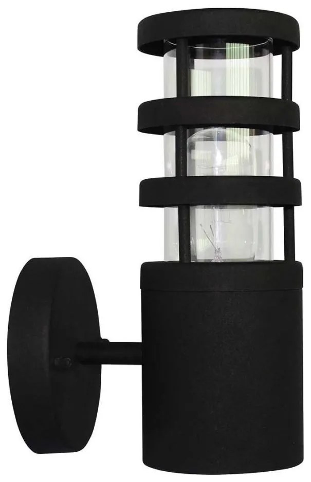 Elstead HORNBAEK-W1 - Aplică de perete pentru exterior 1xE27/60W/230V IP44 neagră
