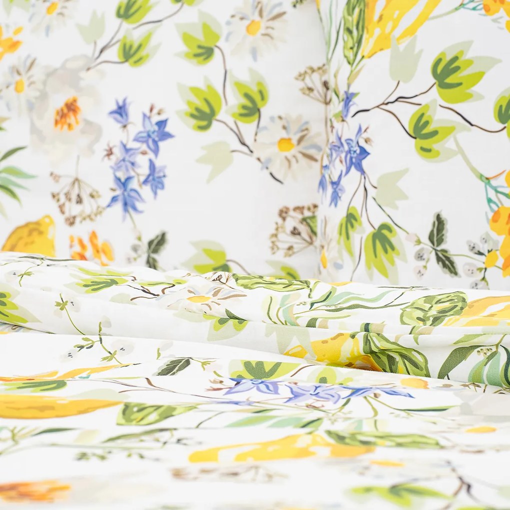 Lenjerie de pat din bumbac 4Home Lemon Delight ,140 x 220 cm, 70 x 90 cm, 140 x 220 cm, 70 x 90 cm