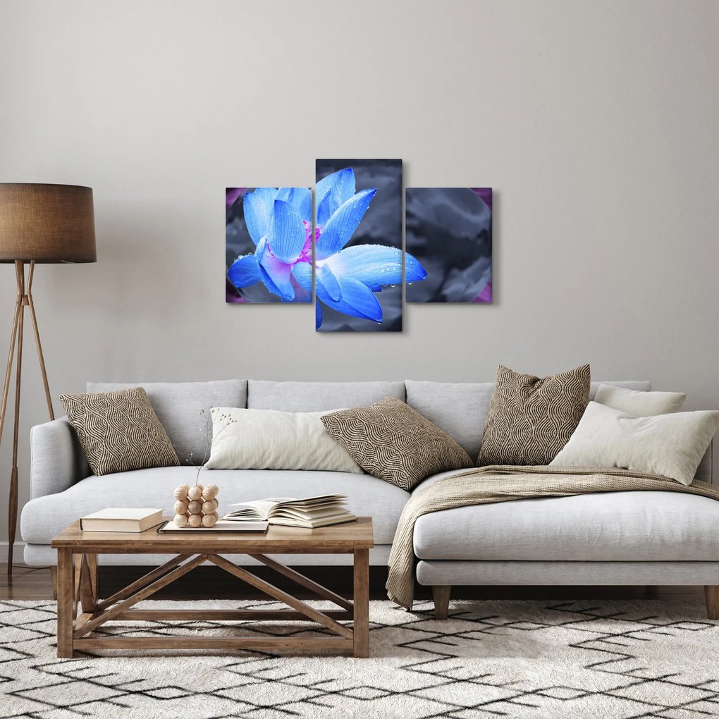 Tablou florilor în detailu (90x60 cm)