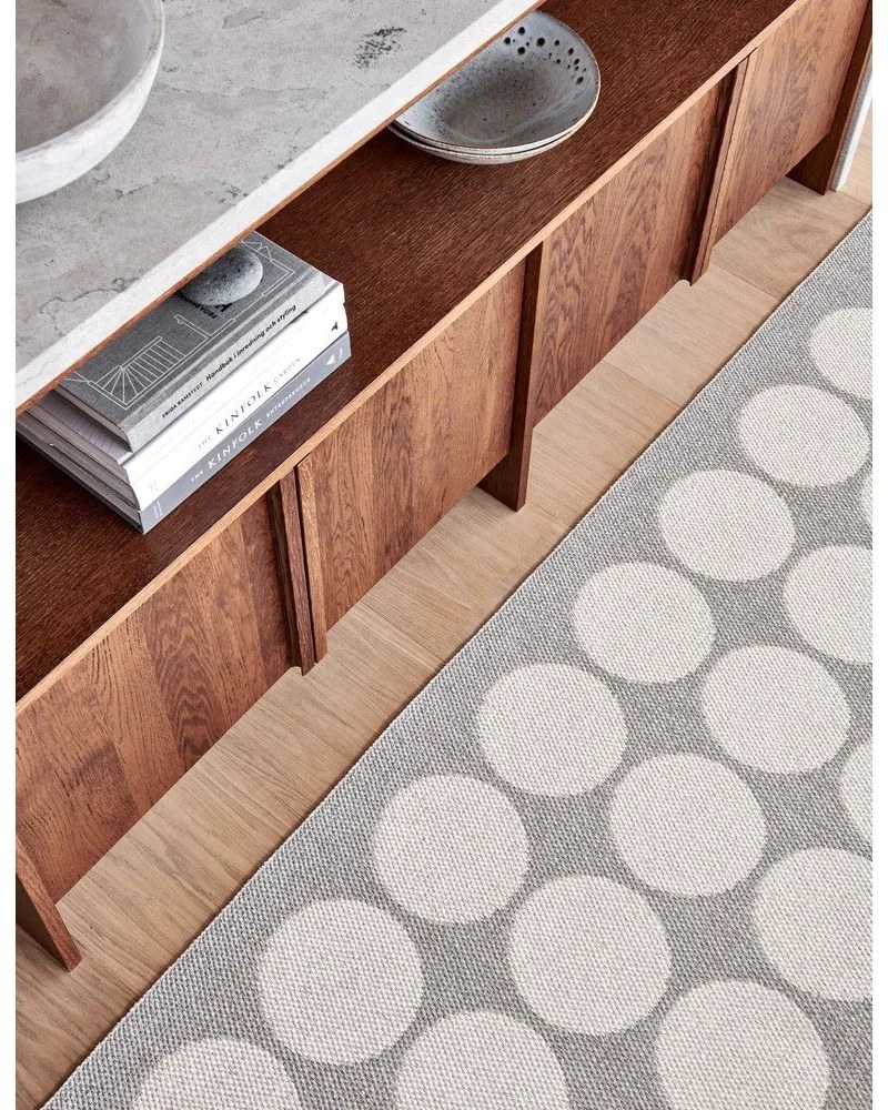 Covor tip traversă pentru interior și exterior bej/crem 70x320 cm Hugo Linen Vanilla – Pappelina